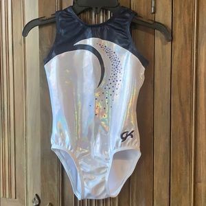 NEW GK Girls Gymnastics Leotard - Child Medium